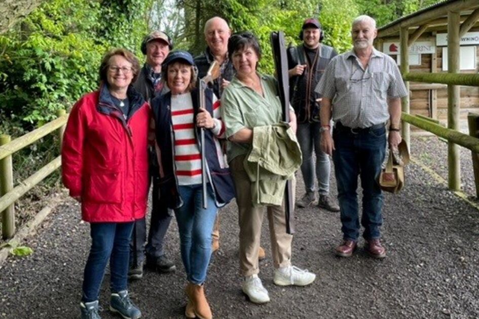 Vida Wood held a Memorial dinner and clay pigeon shoot in memory of Richard Thick